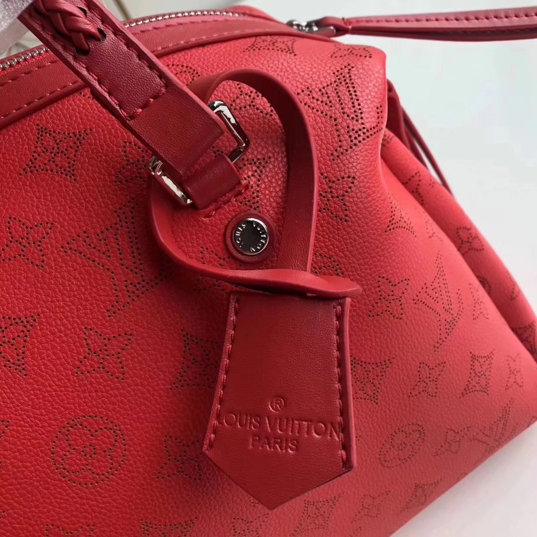 Louis Vuitton M54673 Mahina Asteria Handbag Epi Leather Red