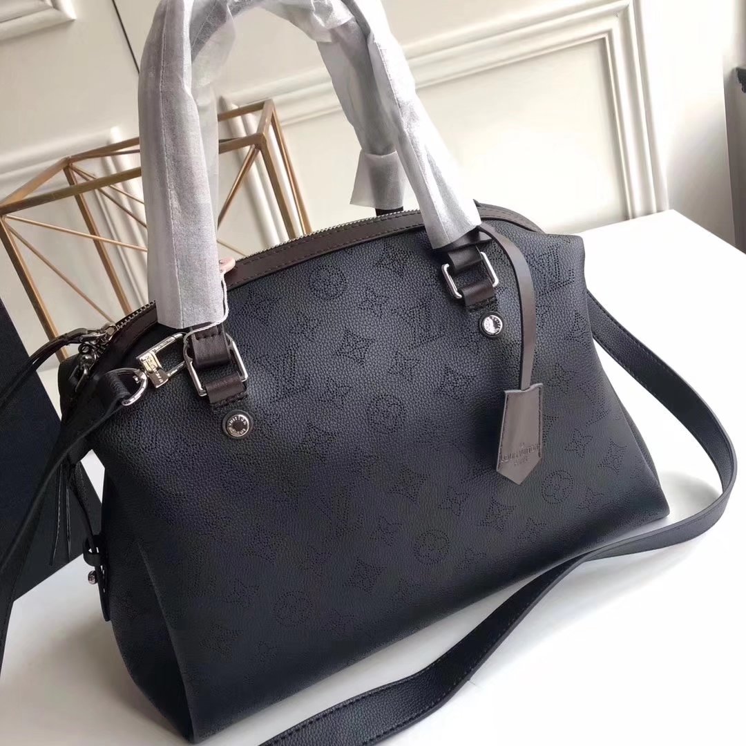 Louis Vuitton M54674 Mahina Asteria Handbag Epi Leather Noir