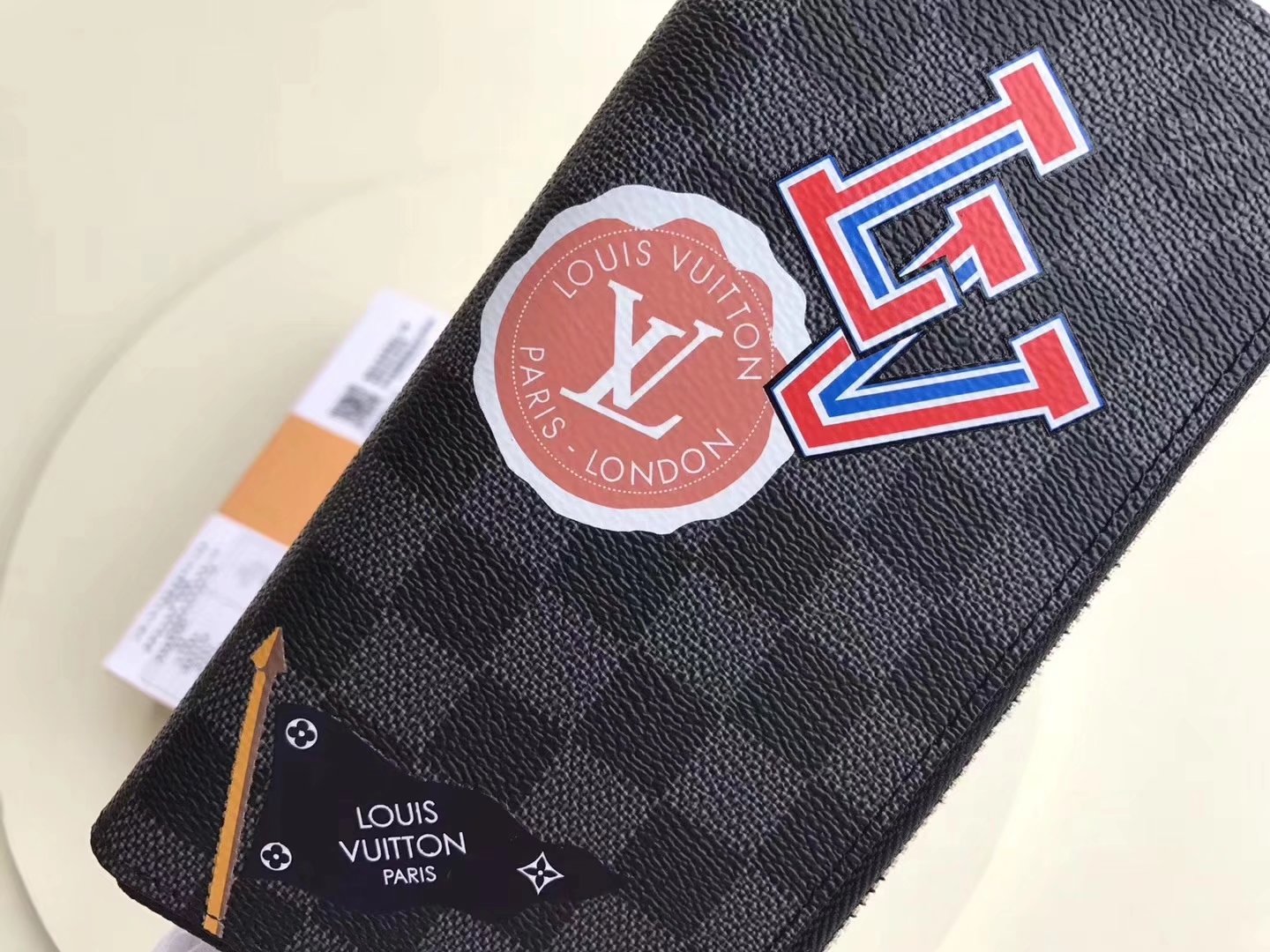 Louis Vuitton N64443 LV League Wallet Damier Graphite Coated Canvas