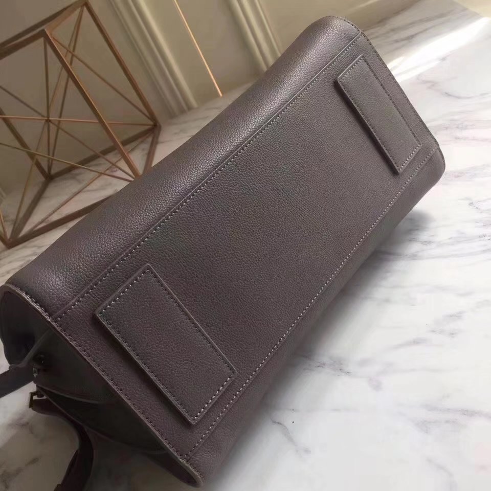 Saint Laurent 32cm Sac De Jour Souple Duffle Bag in Grey