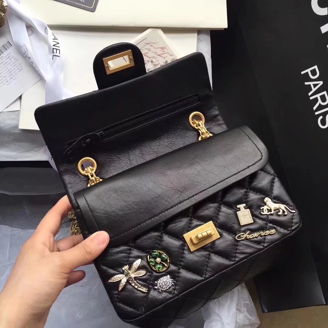 Chanel 20cm Lucky Charms Special Edition Double Flap Bag