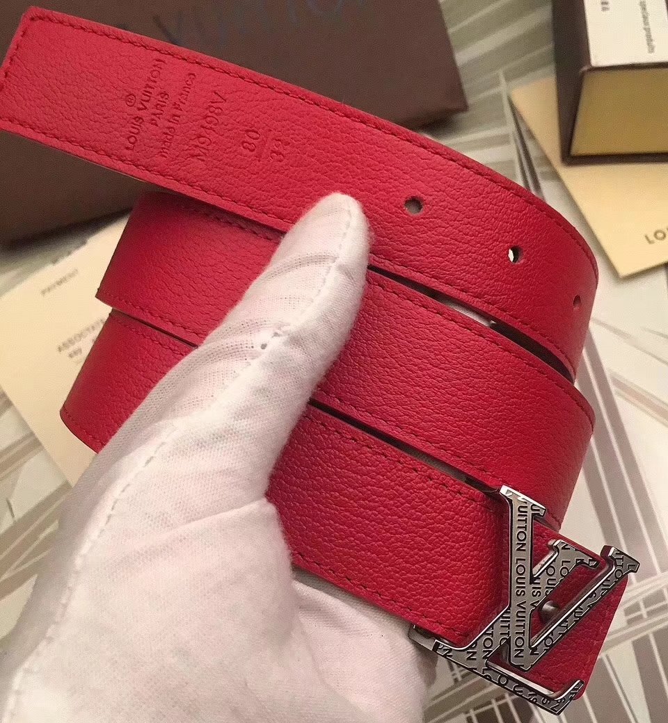 Cheap Louis Vuitton 3cm Reversible Leather Belt 019