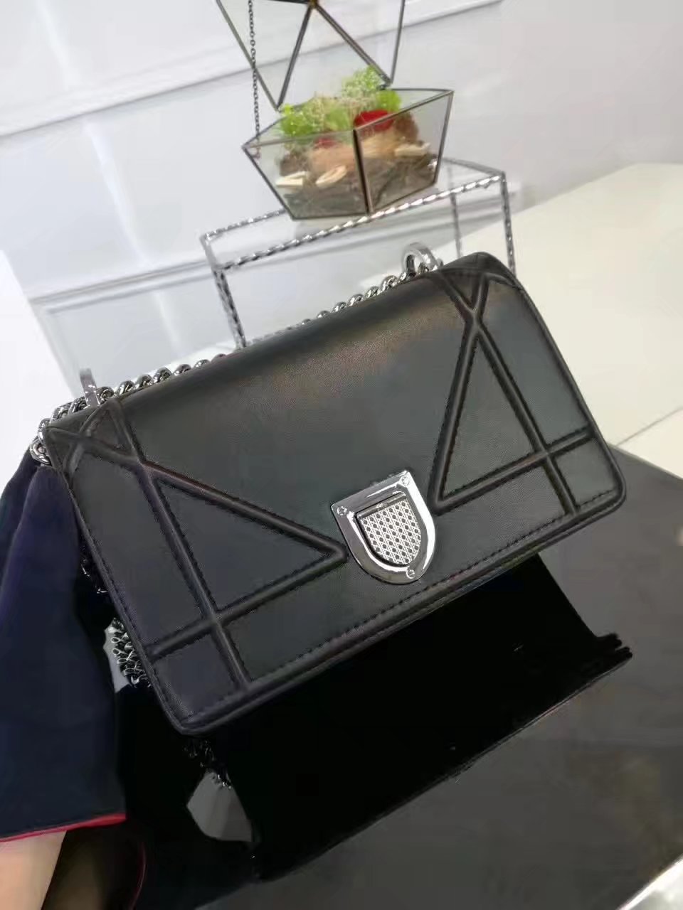 Dior Diorama Bag Black Lambskin