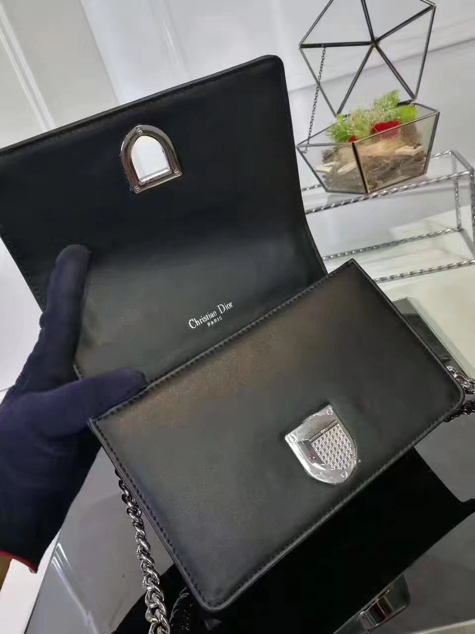 Dior Diorama Bag Black Lambskin