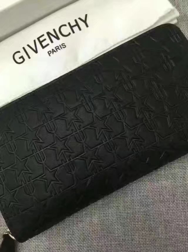 Givenchy G8002 New Zip Wallet Black