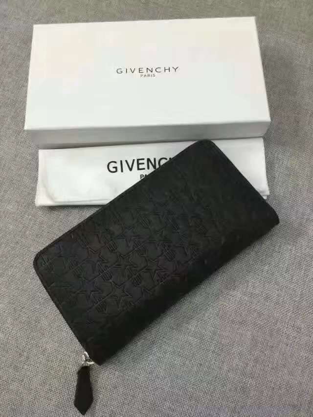 Givenchy G8002 New Zip Wallet Black