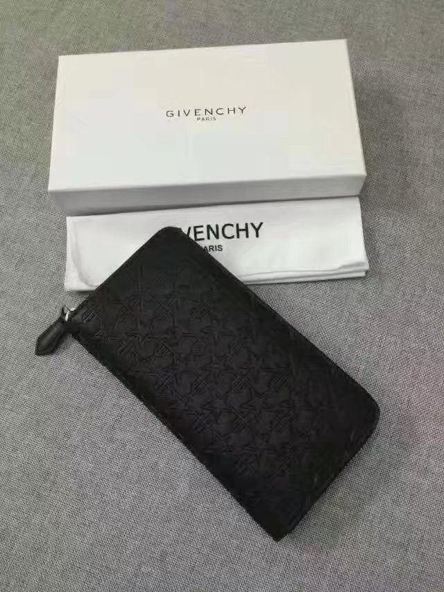 Givenchy G8002 New Zip Wallet Black