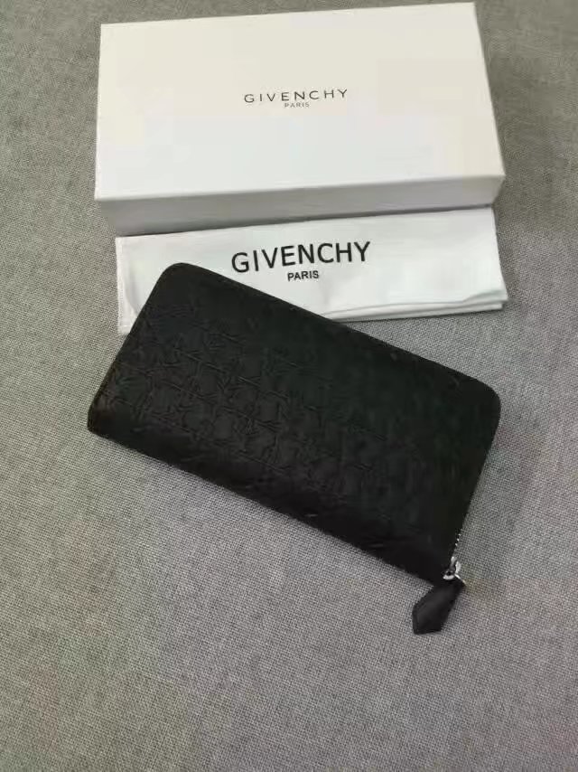 Givenchy G8002 New Zip Wallet Black