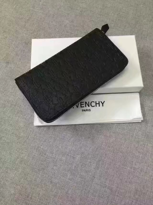 Givenchy G8002 New Zip Wallet Black