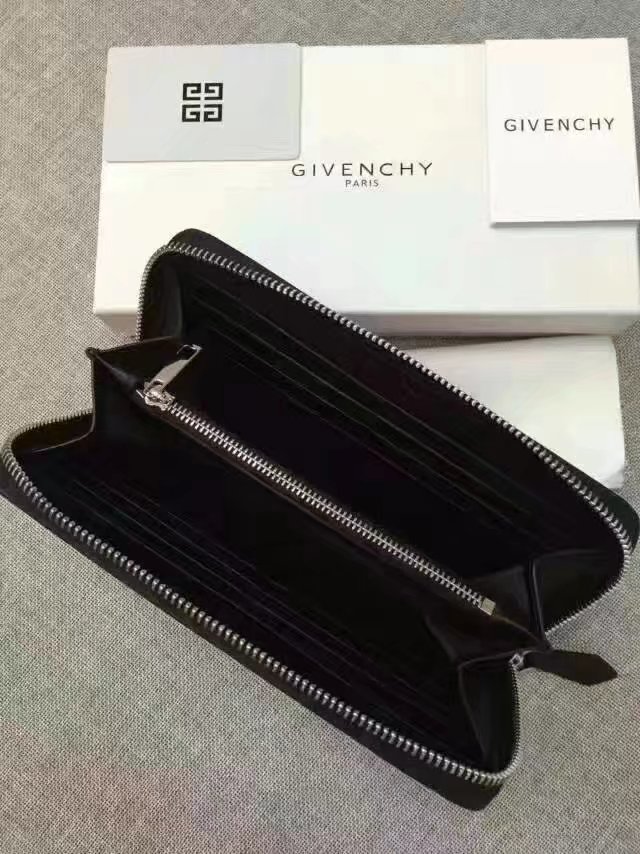 Givenchy G8002 New Zip Wallet Black