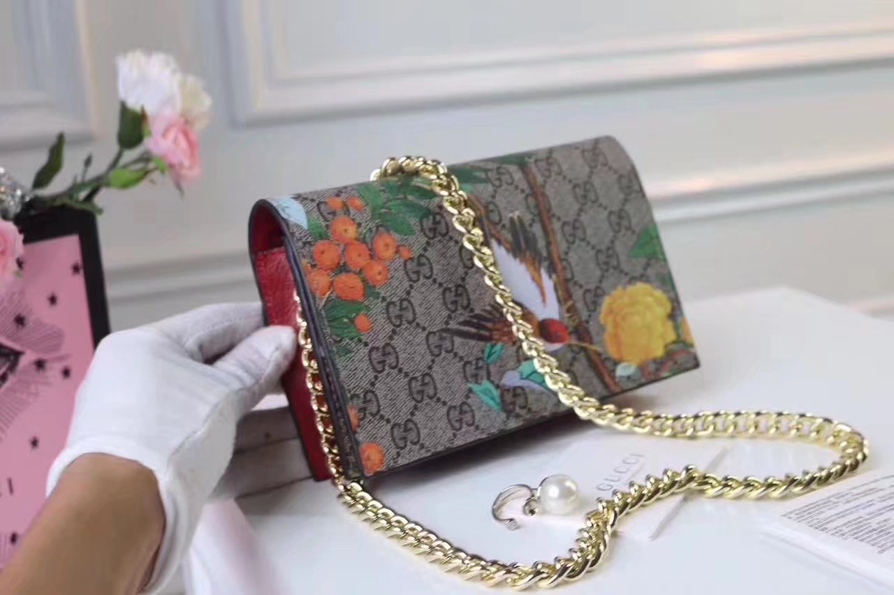 Gucci 424891 Supreme Tian Mini Chain Bag