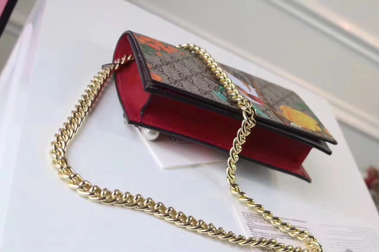 Gucci 424891 Supreme Tian Mini Chain Bag