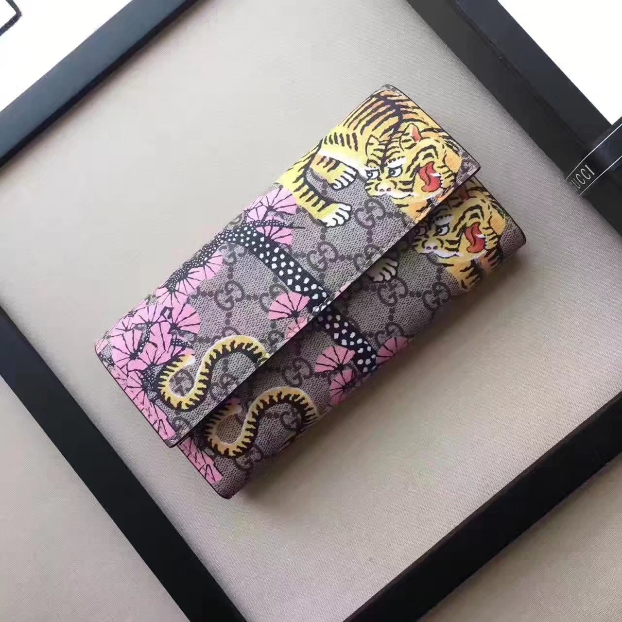 Gucci 452349 Bengal Continental Wallet