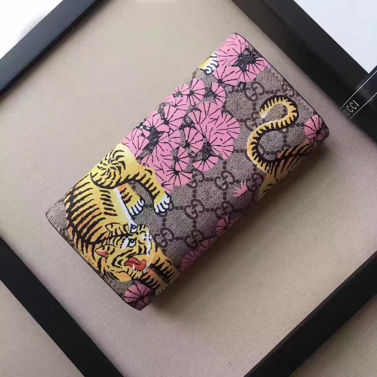 Gucci 452349 Bengal Continental Wallet