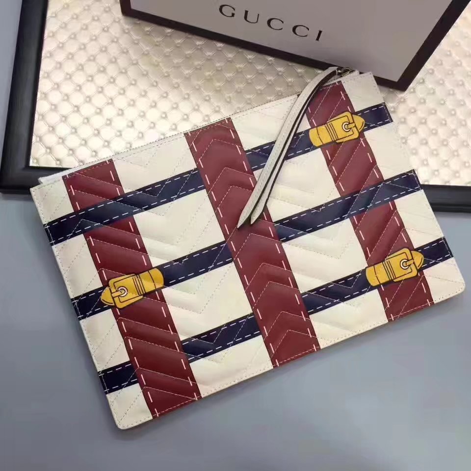 Gucci 466389Women GG Clutch Bags