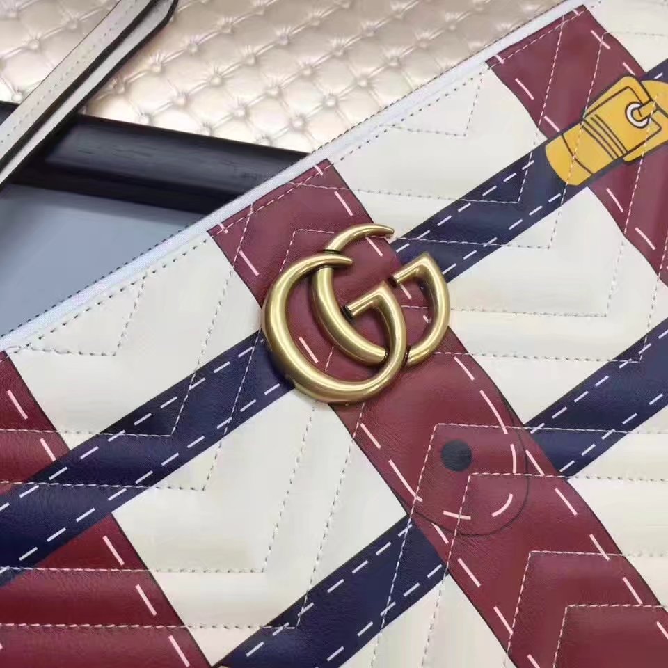 Gucci 466389Women GG Clutch Bags