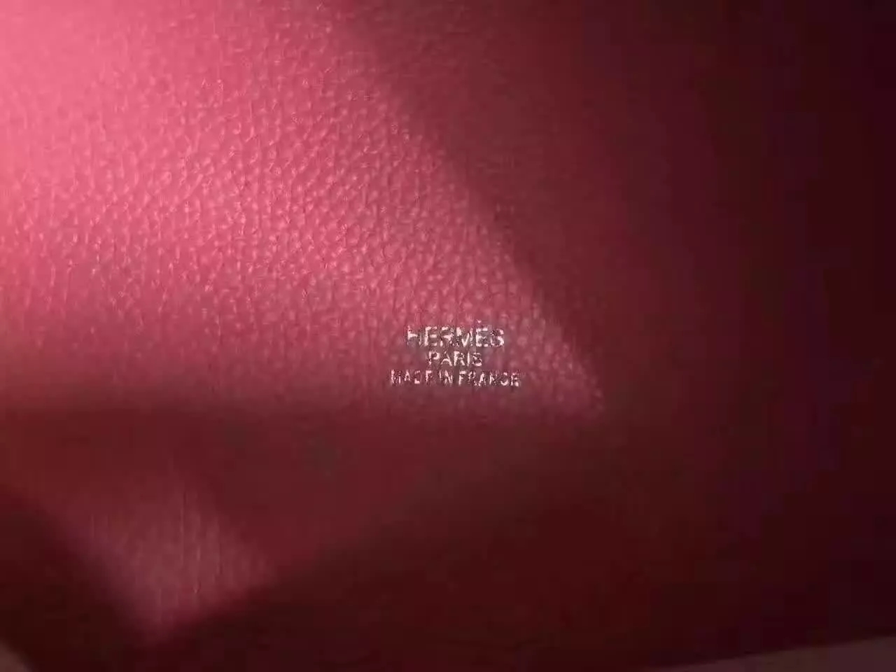 Hermes Picotin Lock Gold Leather Bag Pink