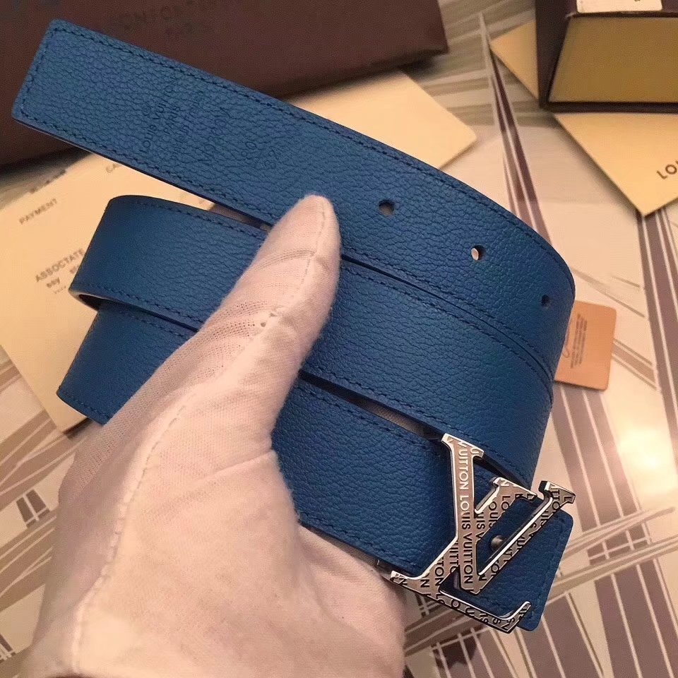 Louis Vuitton 3cm Reversible Leather Belt 015