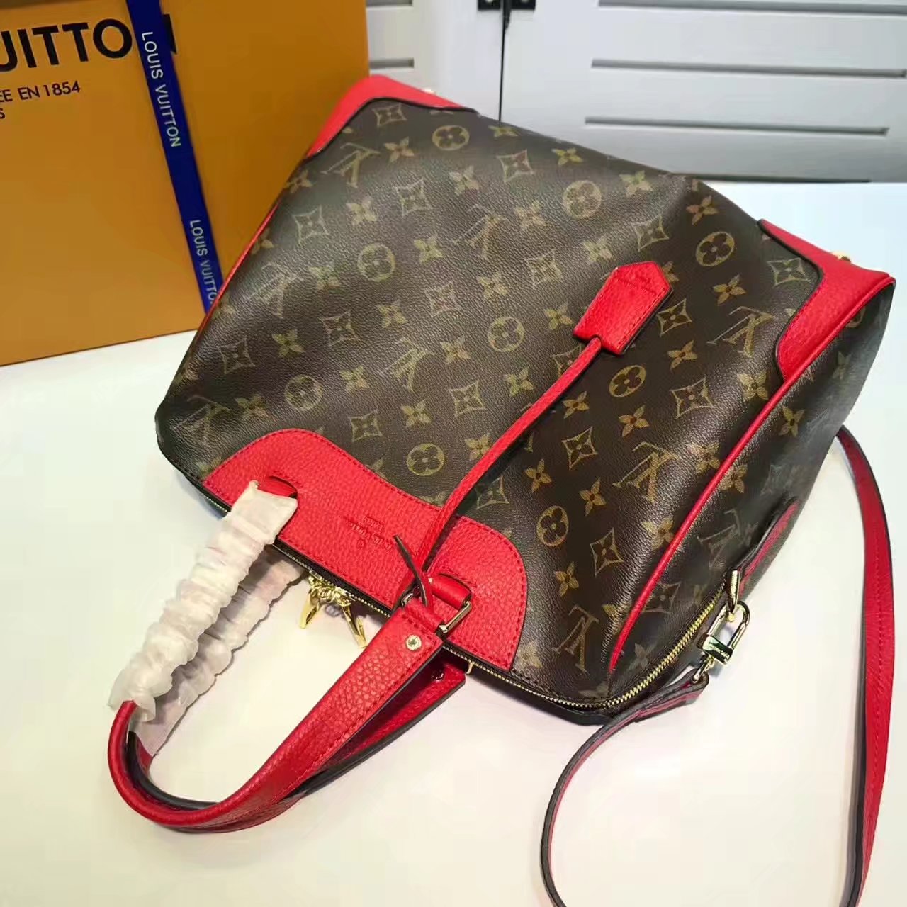 Louis Vuitton M40546 Retiro Monogram Canvas Cherry