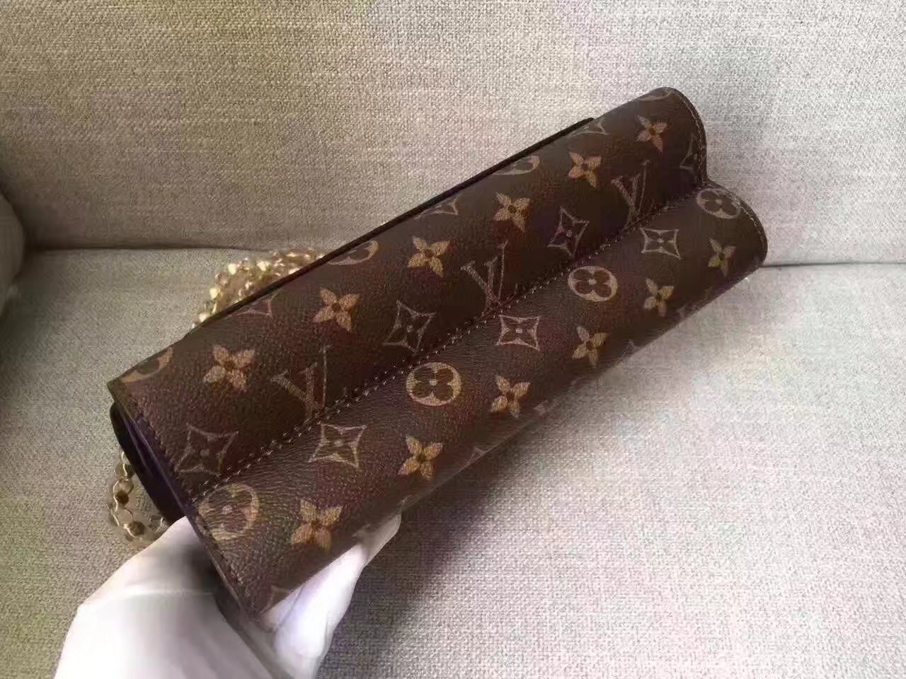 Louis Vuitton M41730 Victoire Monogram Canvas Noir