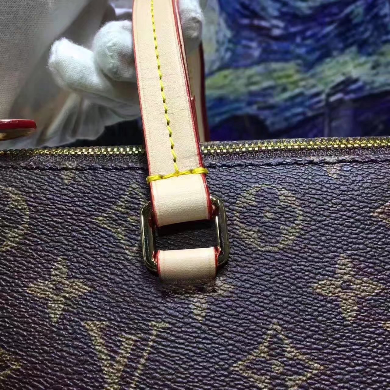 Louis Vuitton M42268 Iena PM Coated Monogram Canvas 