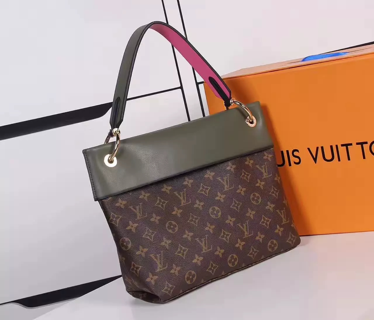 Louis Vuitton M43159 Tuileries Besace Bags Monogram Canvas