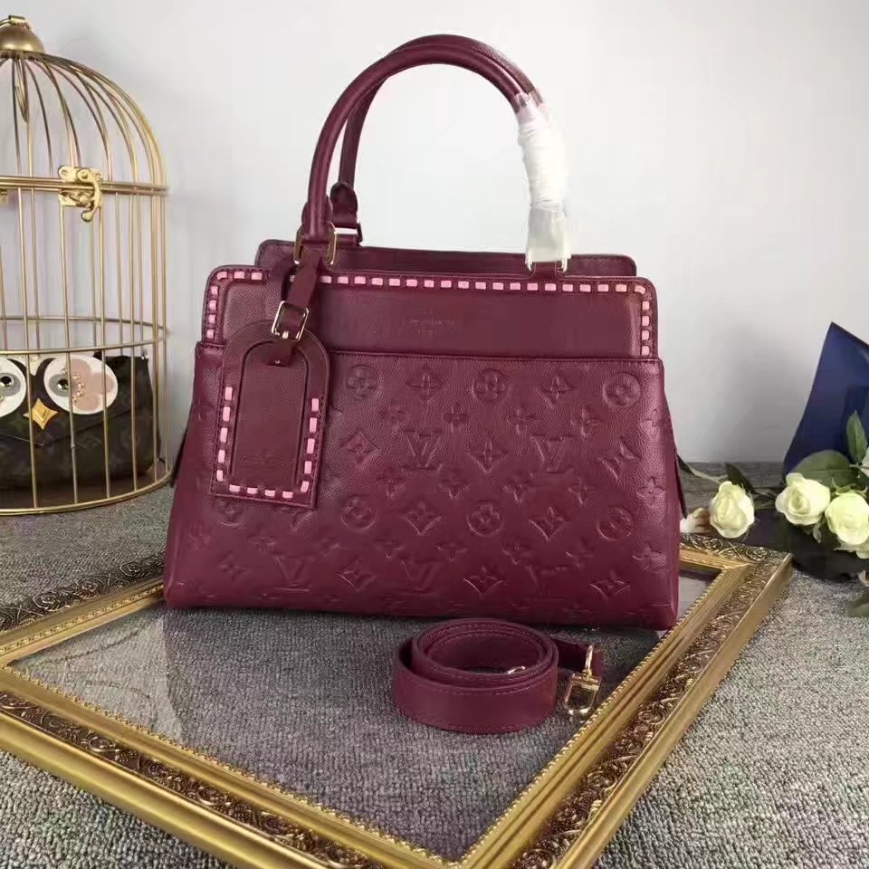 Louis Vuitton M43250 Vosges MM Raisin