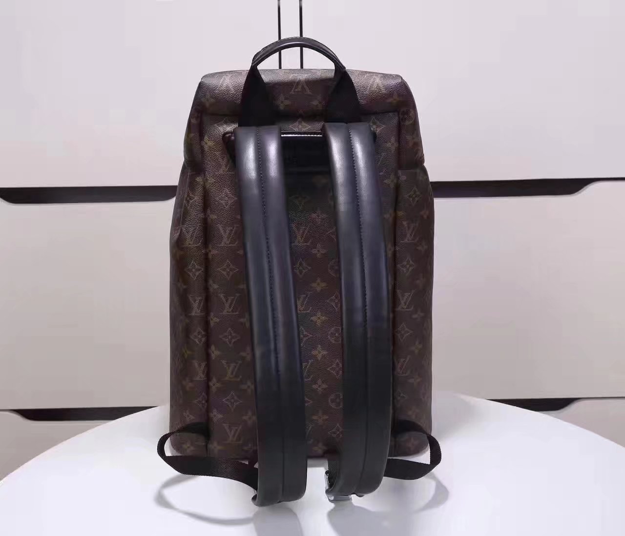 Louis Vuitton M43422 Zack Backpack Coated Canvas Exterior