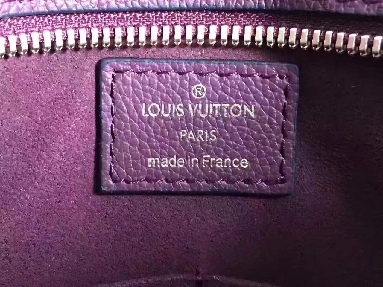 Louis Vuitton M43462 Popincourt PM Monogram Coated Canvas Raisin