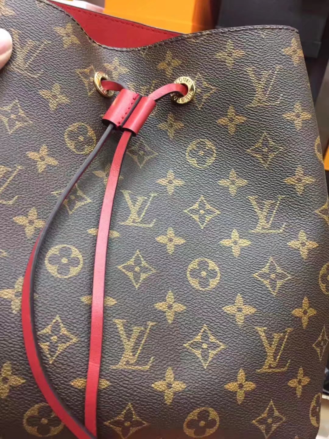 Louis Vuitton M44021 Monogram Coated Canvas Neonoe Bag