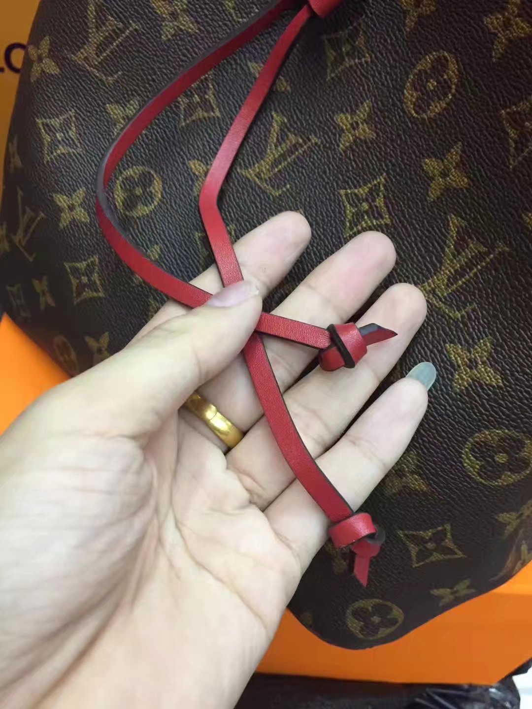 Louis Vuitton M44021 Monogram Coated Canvas Neonoe Bag