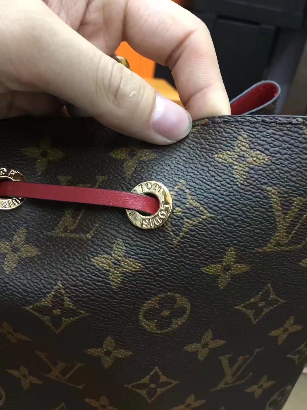 Louis Vuitton M44021 Monogram Coated Canvas Neonoe Bag