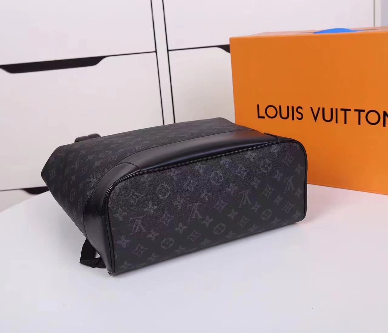 Louis Vuitton M44052 Steamer Men Backpack Supple Epi Leather