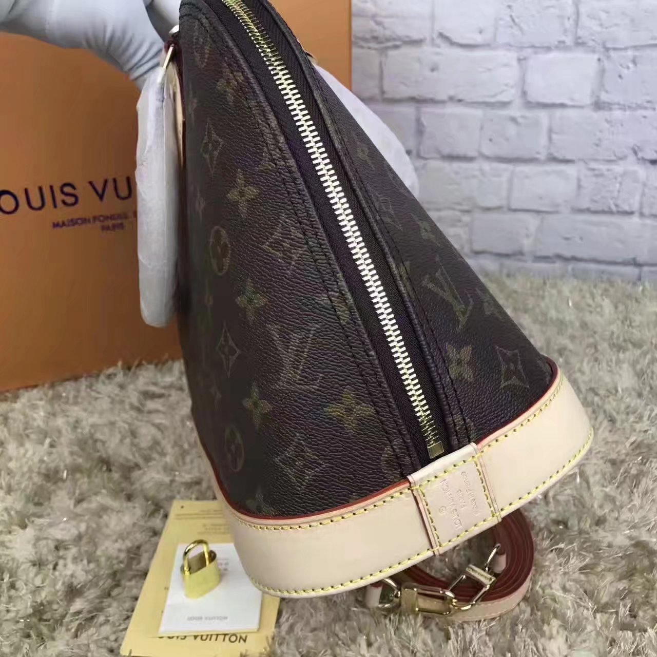 Louis Vuitton M53151 Alma PM Monogram Canvas