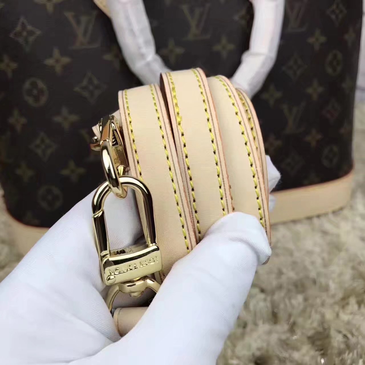 Louis Vuitton M53151 Alma PM Monogram Canvas