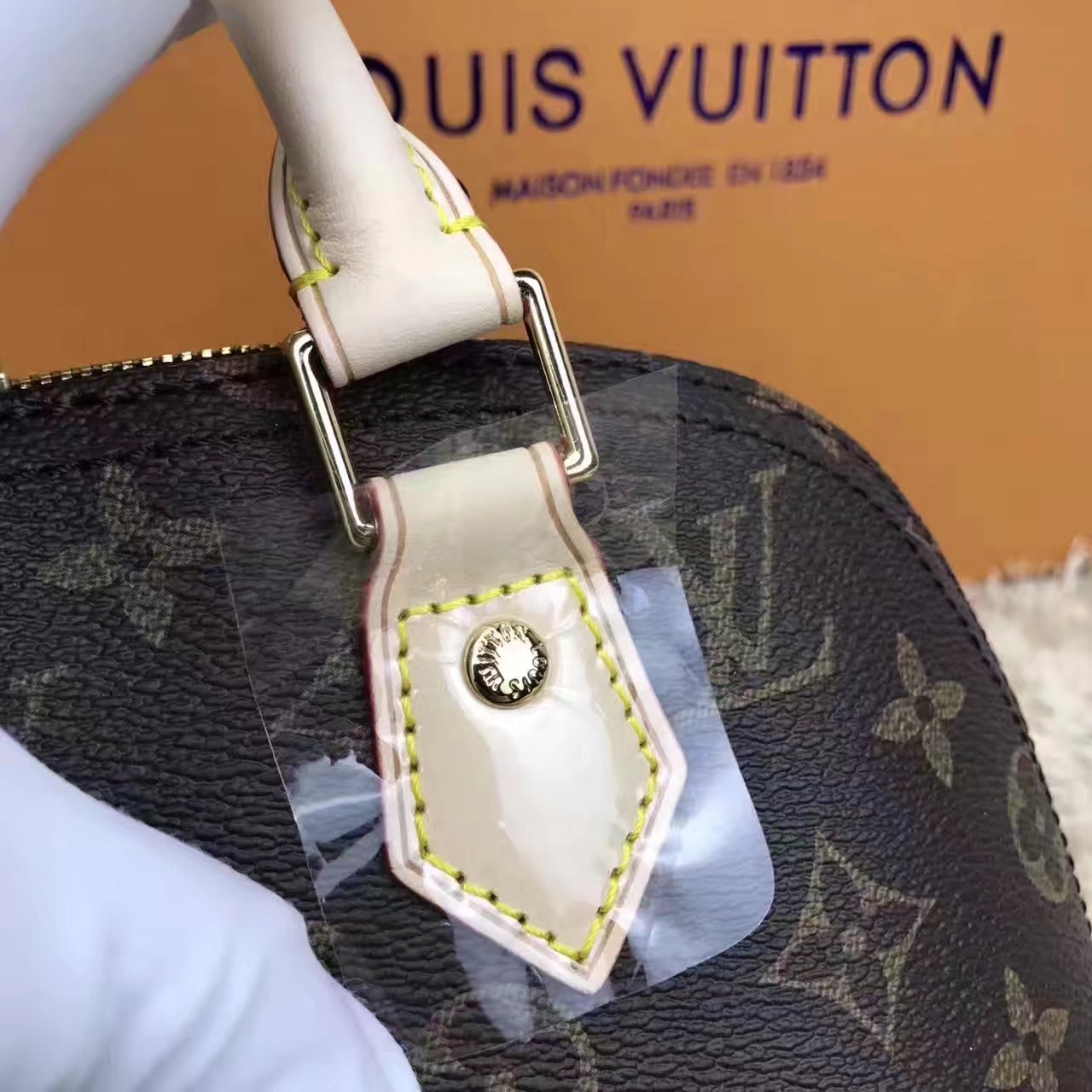 Louis Vuitton M53152 Alma BB Monogram Canvas