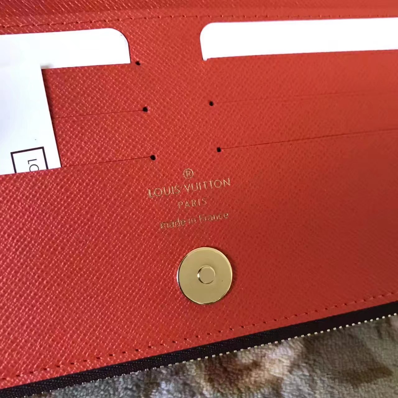 Louis Vuitton M61269 Adele Wallet Coquelicot