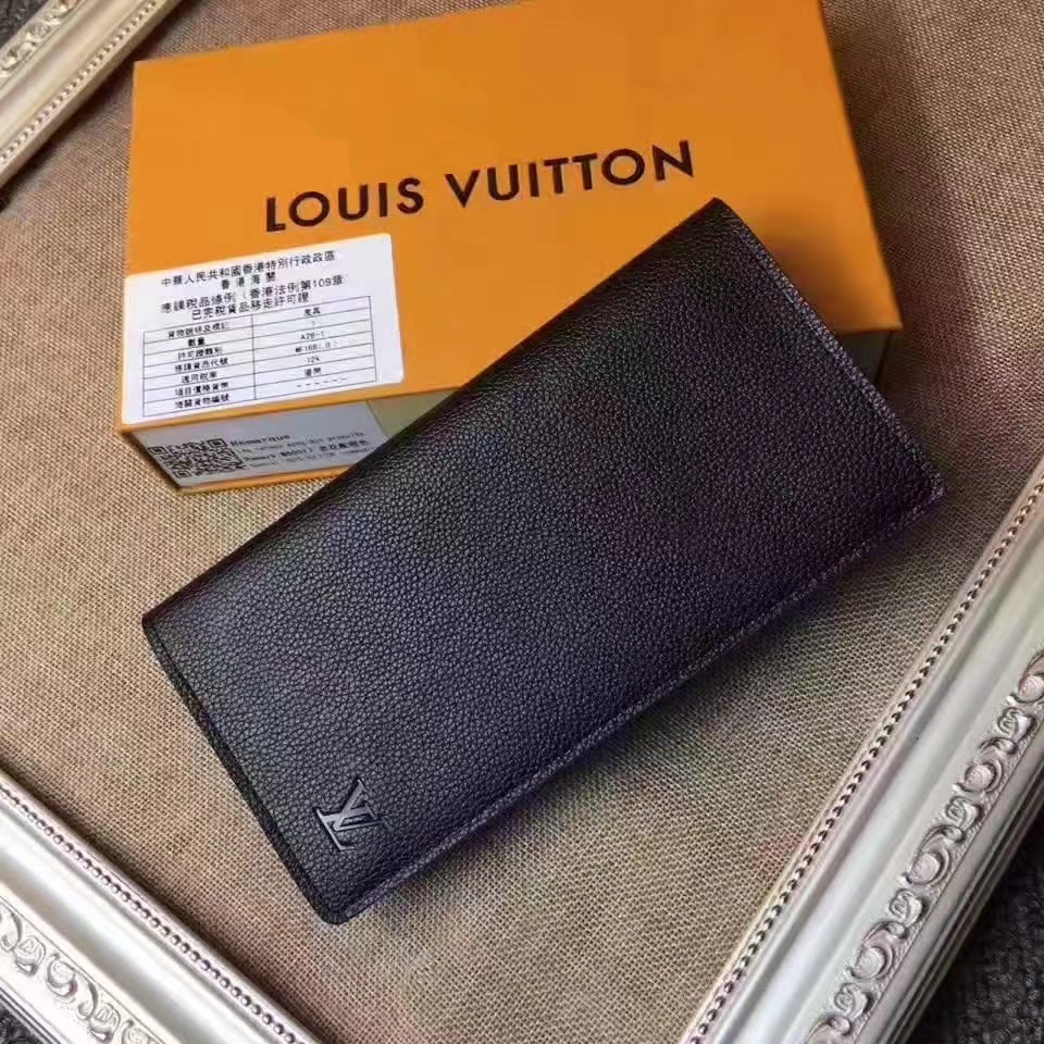 Louis Vuitton M62665 Multiple Long Wallet Black