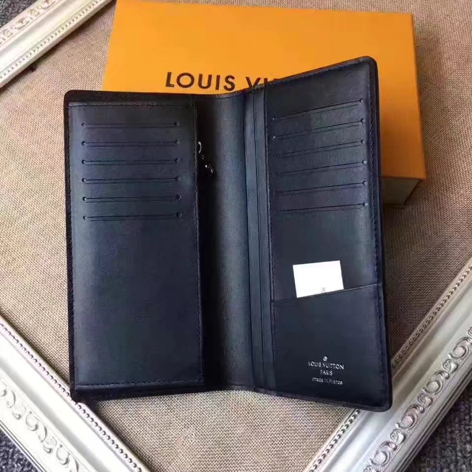 Louis Vuitton M62665 Multiple Long Wallet Black