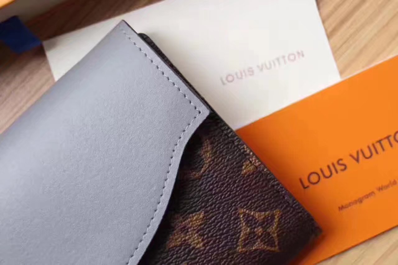 Louis Vuitton M64098 Sarah Wallet Monogram Blue