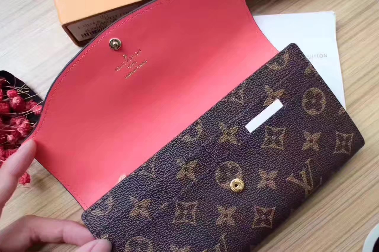 Louis Vuitton M64098 Sarah Wallet Monogram Blue