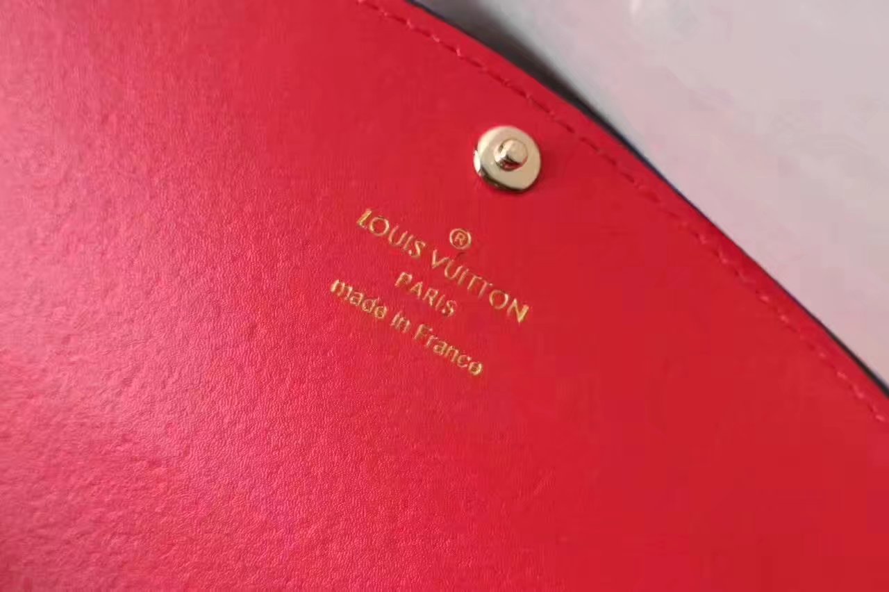 Louis Vuitton M64098 Sarah Wallet Monogram Red