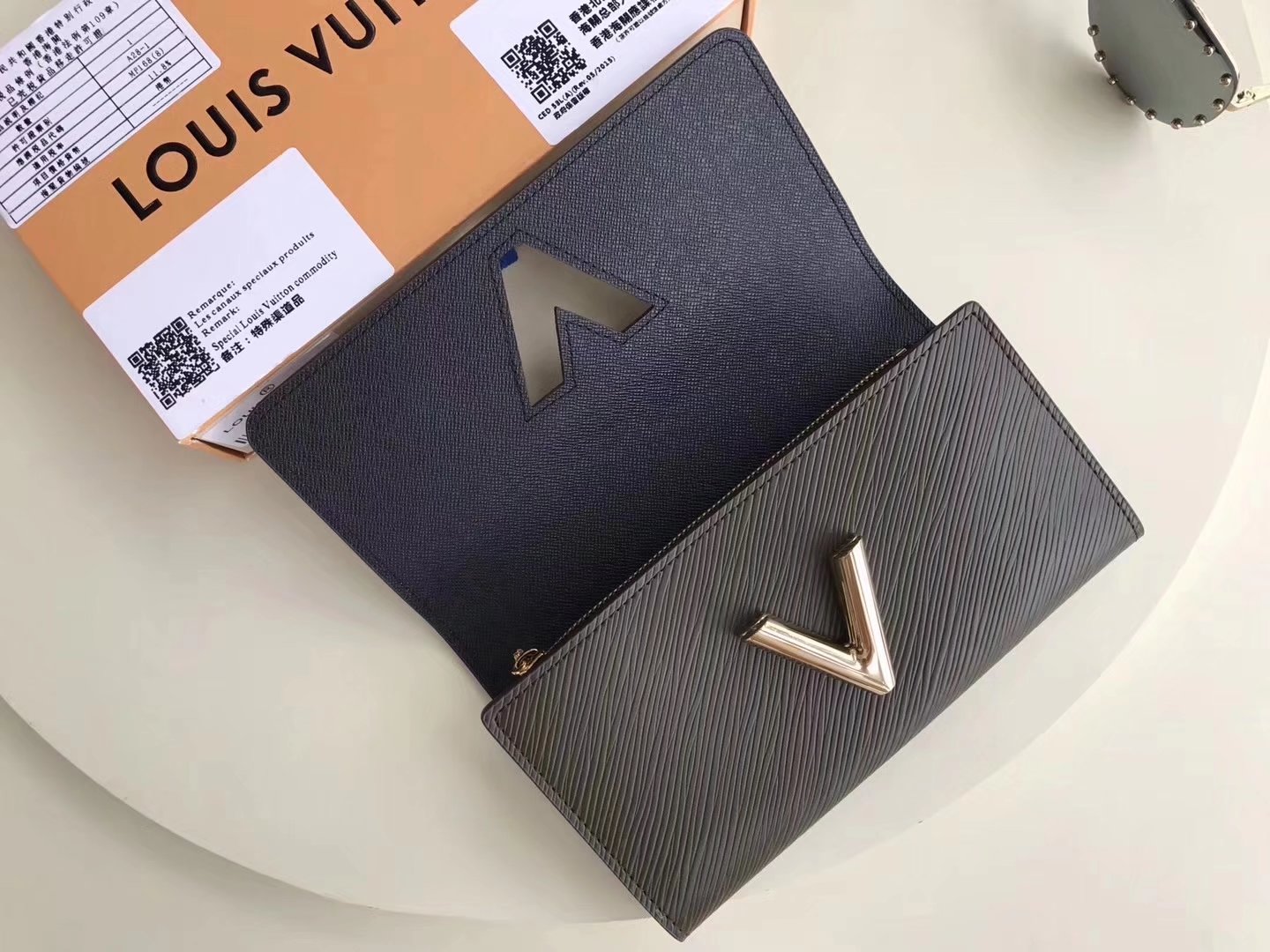 Louis Vuitton M67260 Kabuki Twist Wallet Monogram Coated Canvas