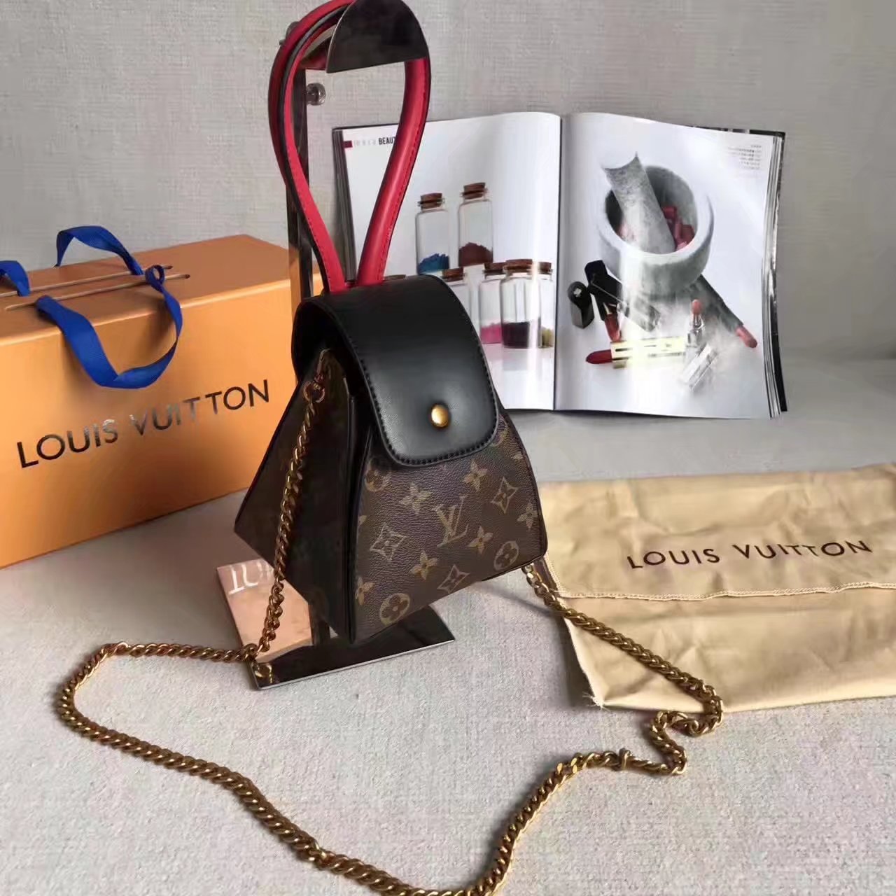 Louis Vuitton Mini Backpack Black Monogram Canvas