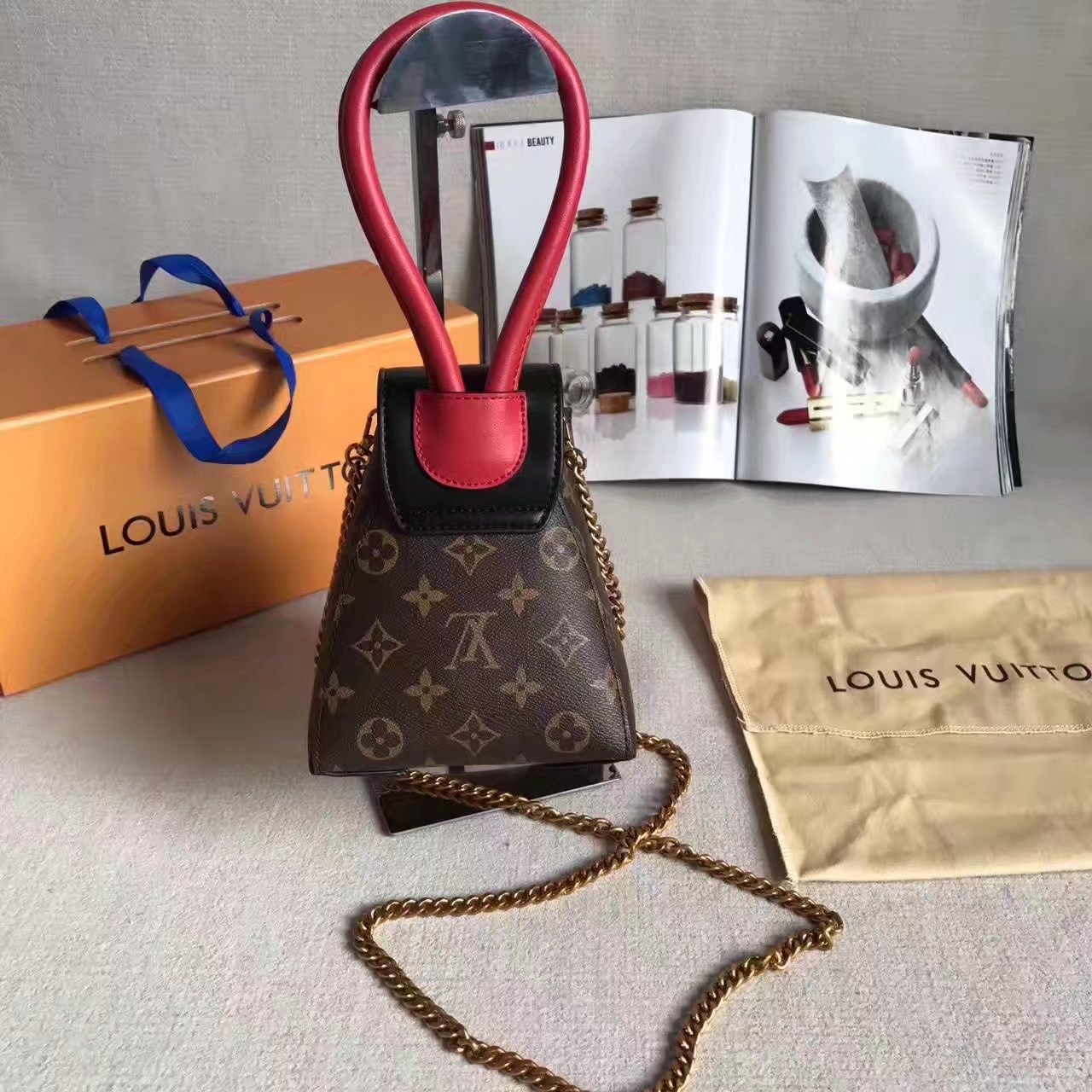 Louis Vuitton Mini Backpack Black Monogram Canvas