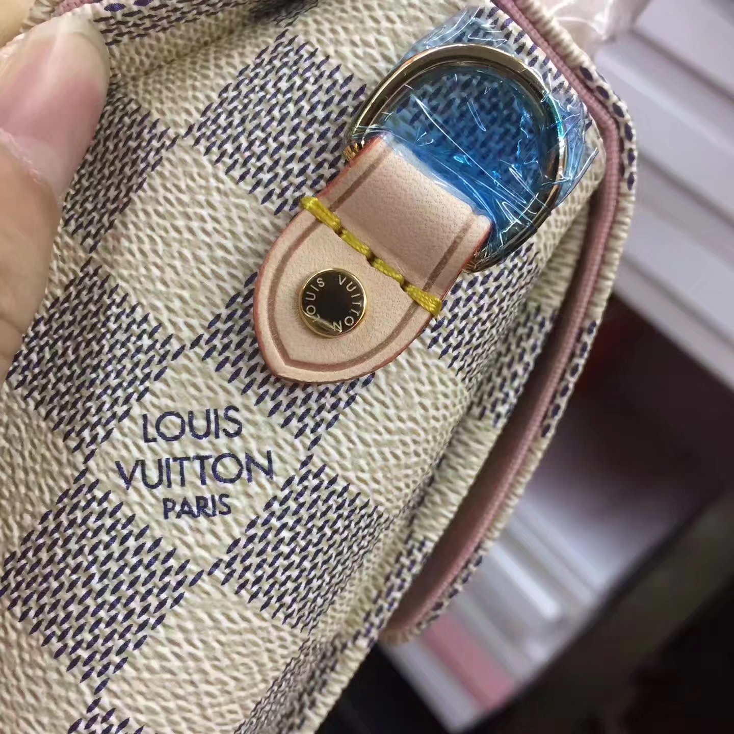 Louis Vuitton N41581 Croisette Damier Azur Canvas