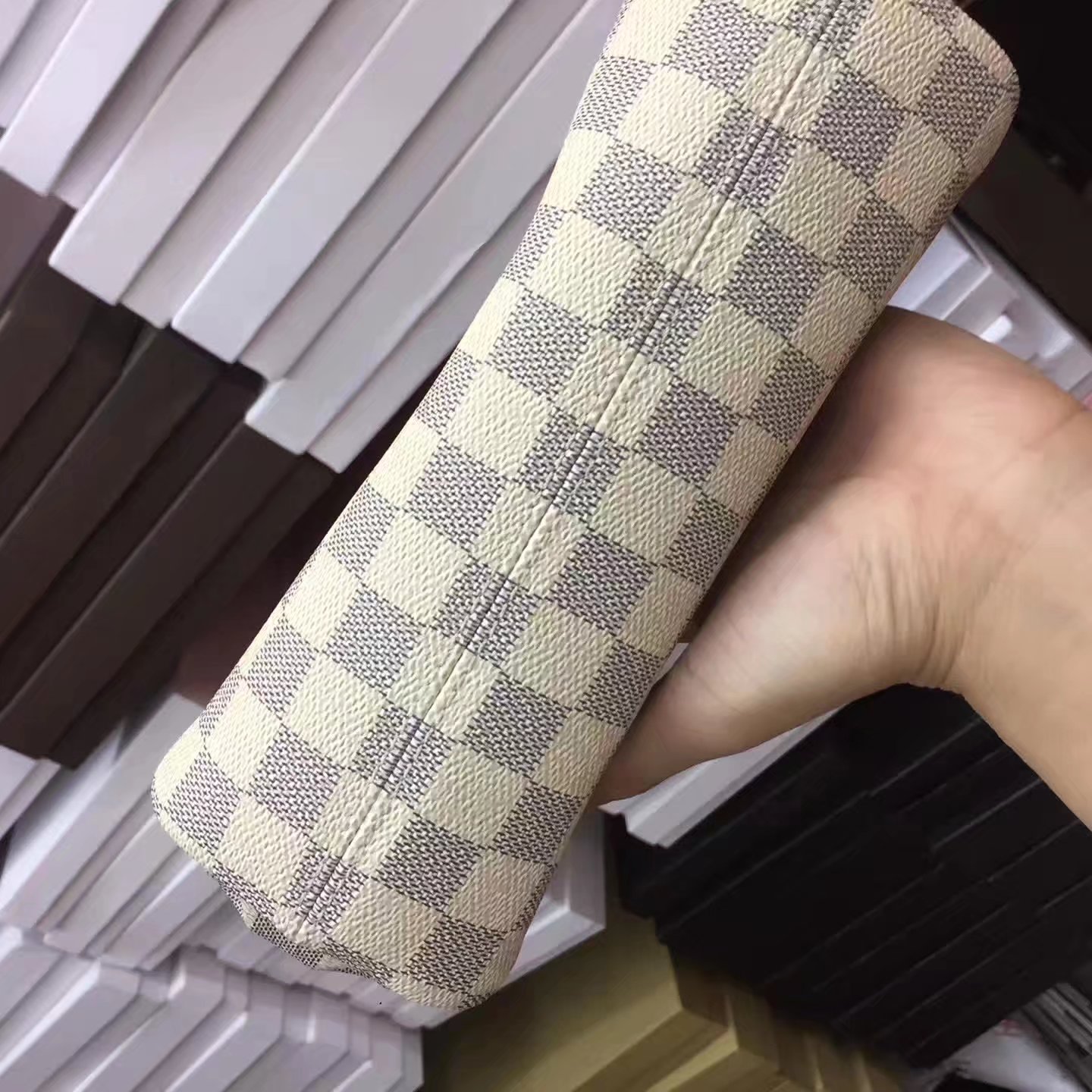 Louis Vuitton N41581 Croisette Damier Azur Canvas