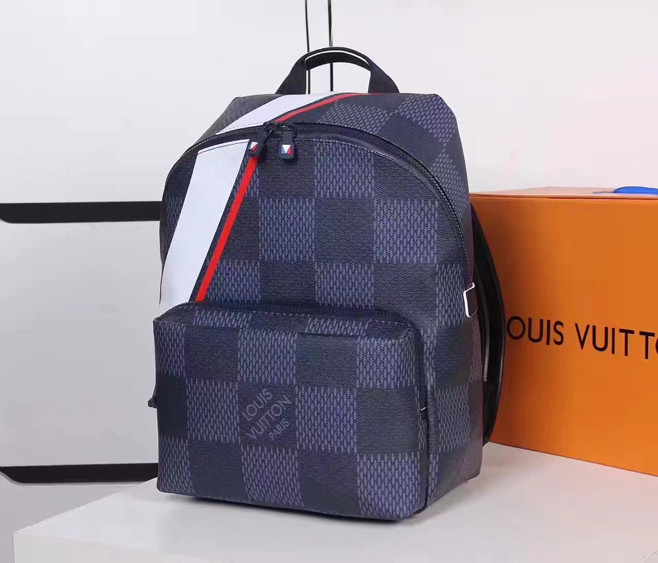 Louis Vuitton N44016 Apollo Backpack Damier Infini Leather