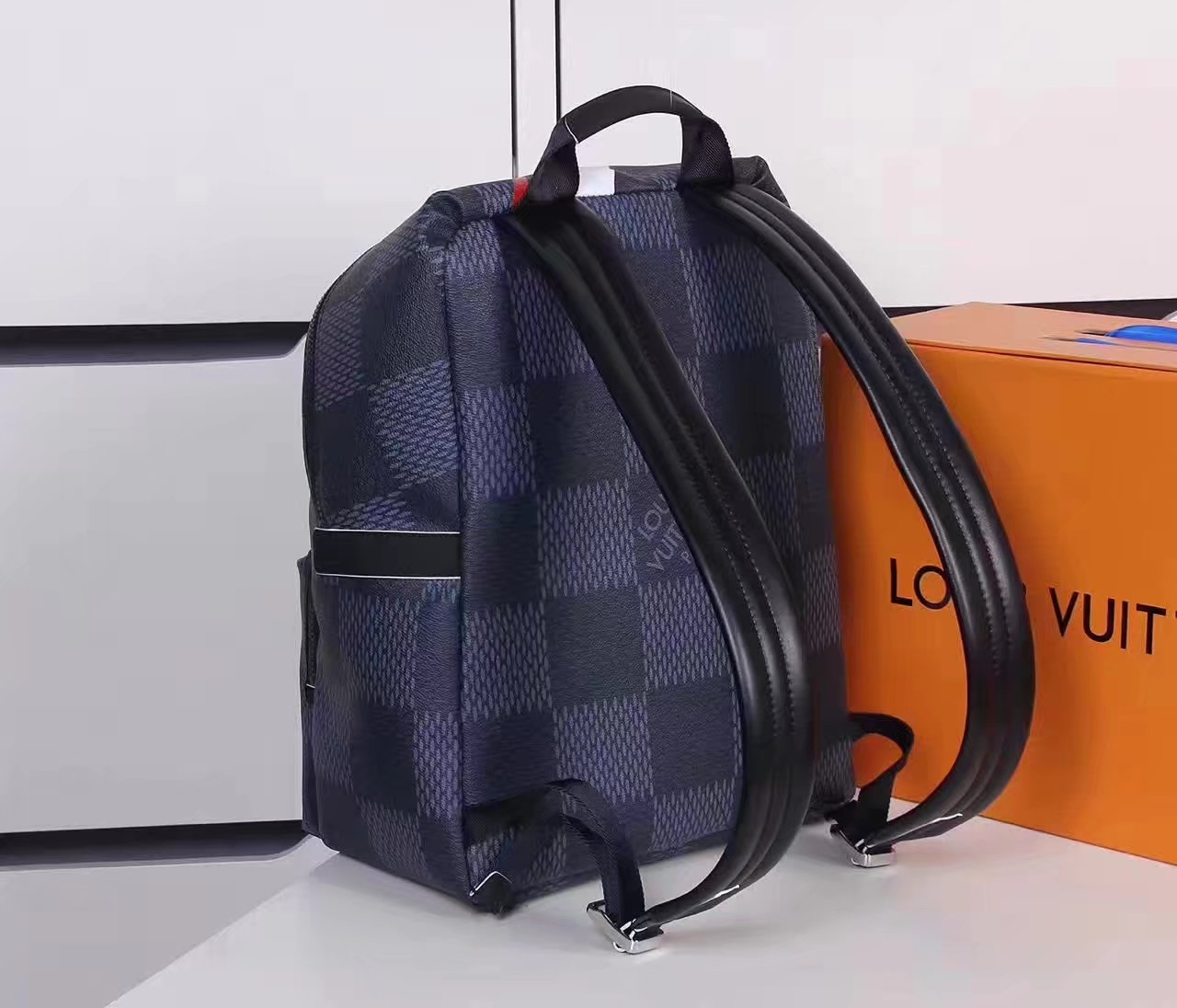 Louis Vuitton N44016 Apollo Backpack Damier Infini Leather