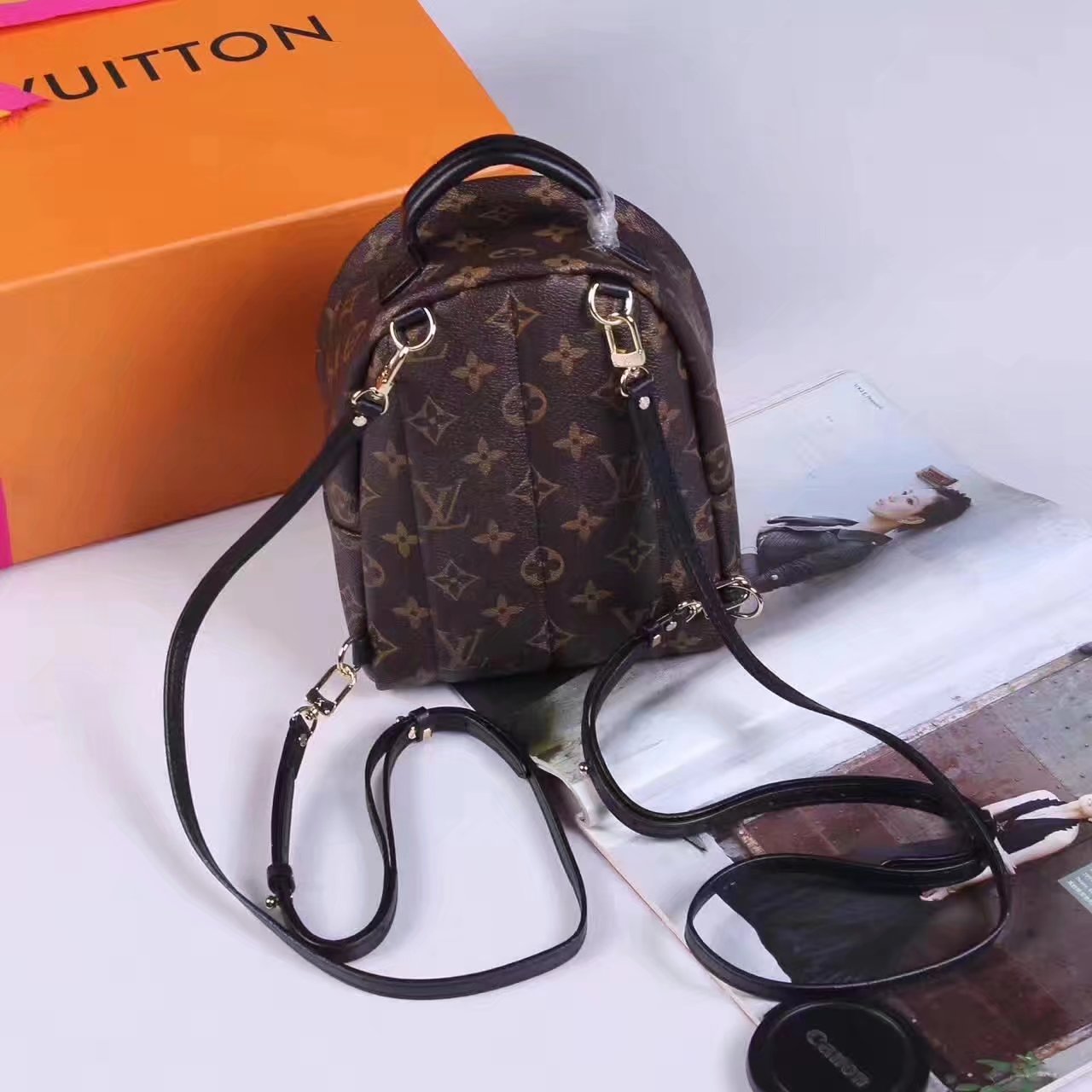 Louis Vuitton N44026 Hello Kitty Backpack Monogram Canvas